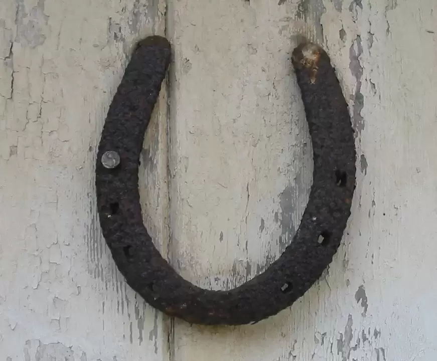 porte-bonheur - fer à cheval